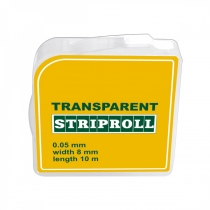 Transparente Striprol 8 mm breed (square box) 