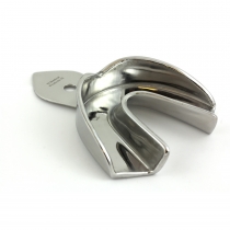 Afdruklepels Dent. onperf. ok + bk, super, Stainless Steel, set van 10