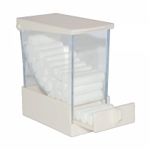 €7,50 -40%, Wattenroldispenser blauw / creme