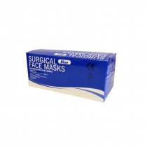 Mondmasker medisch chirurgisch, IIR Blauw, BFE >99%, Elastiek, 50 maskers per verpakking