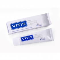 Vitis Whitening tandpasta, ook voor gevoelige tanden, permanent gebruik 75 ml