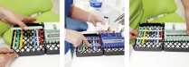 Directa, Practipal Trays, Half Trays, 140x180x37mm, holds 9 instr, 1151-..