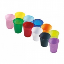 Drinkbekers, 180 cc, lila, paars, 100 stuks 