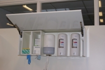 Hygienekast open klep, disposables kast, 5