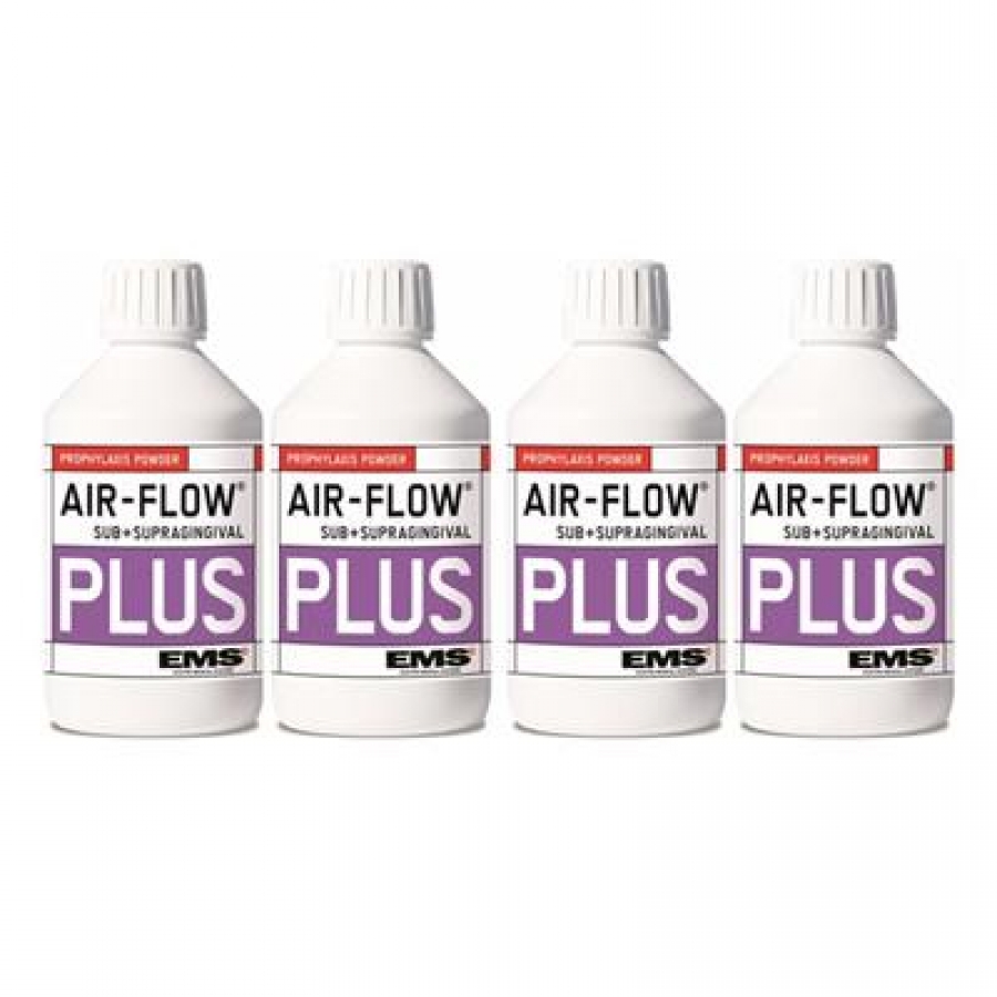 AirFlow, Poeder, Plus Sub+ Supragingival, 4 x 120gr, EMS, 14um, prophylaxe