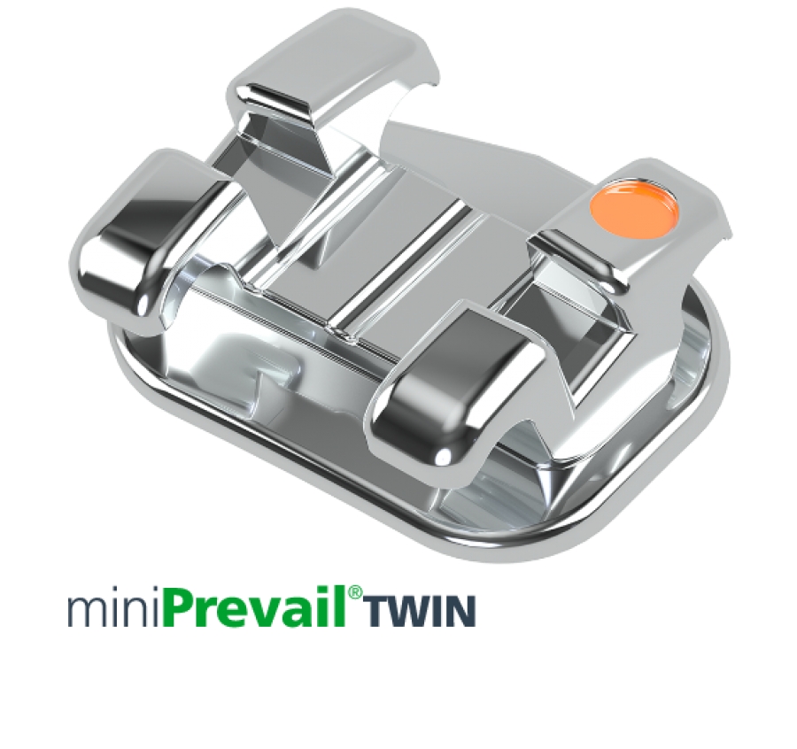 Mini Prevail, Twin, Bracket System kit, voor 5 patienten